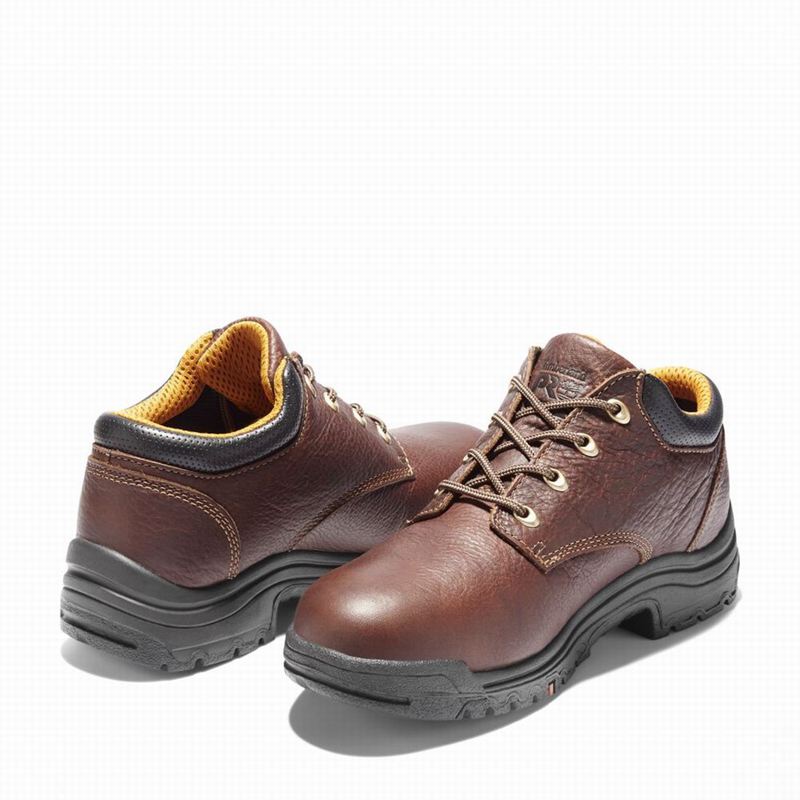 Burgundy Timberland TiTAN Casual Work Shoes | 87472427